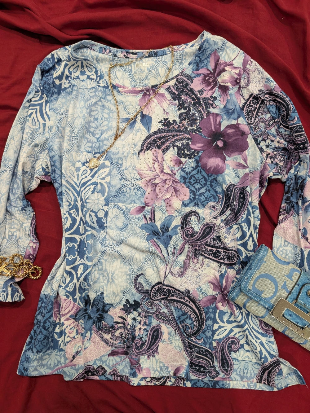Vintage Floral Top